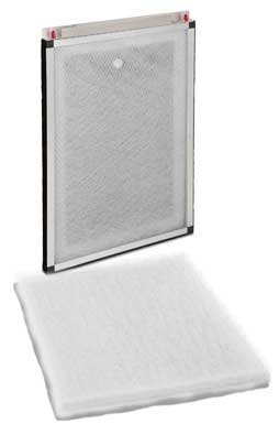 Polarized media air cleaner